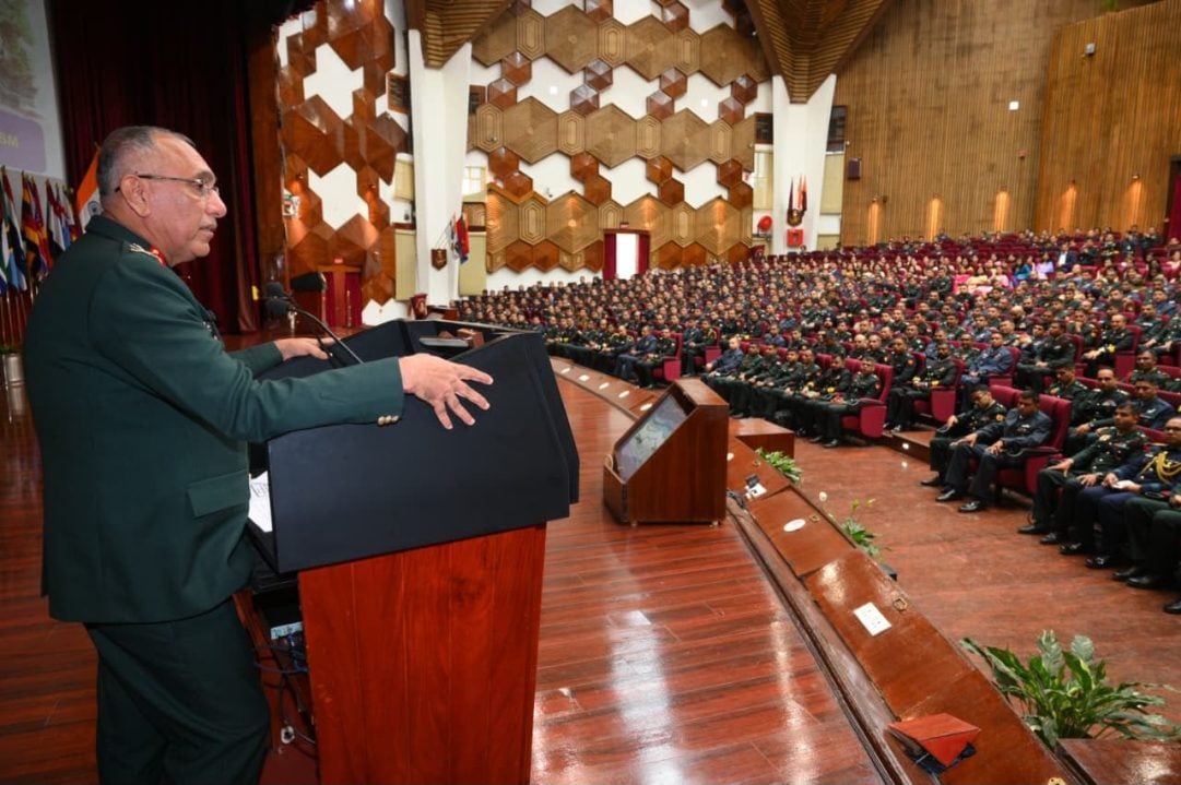 Officer Giving Lecture