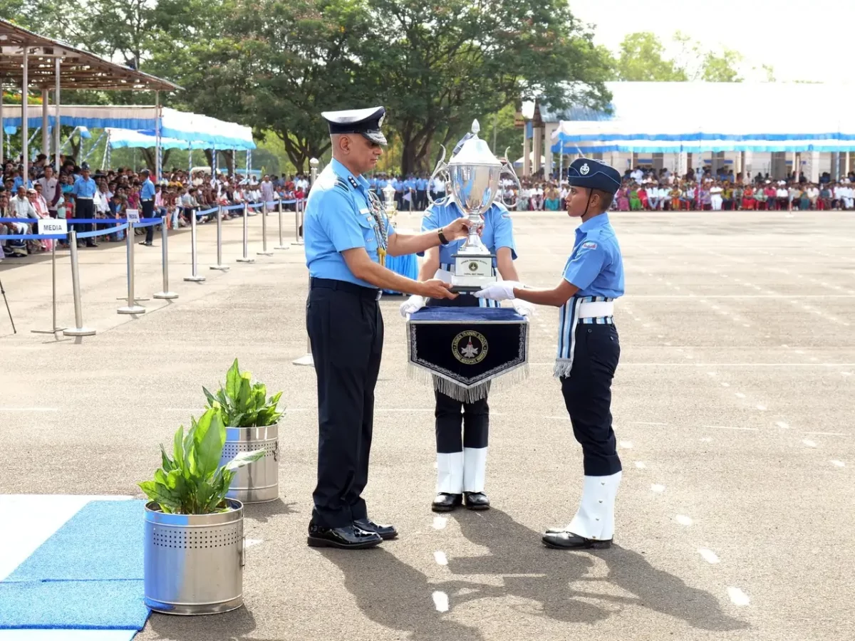 Officer Giving Trophy 1