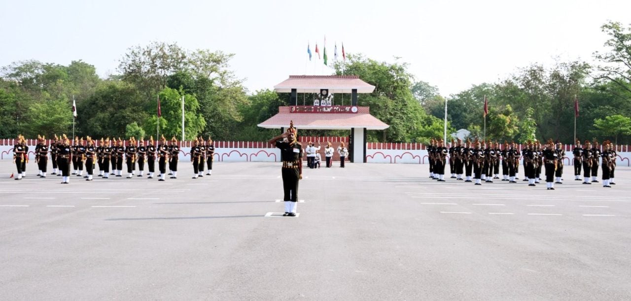 Officer Saluting 7