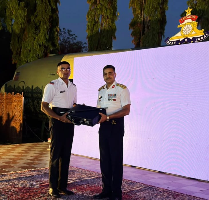 Officer and Cadet