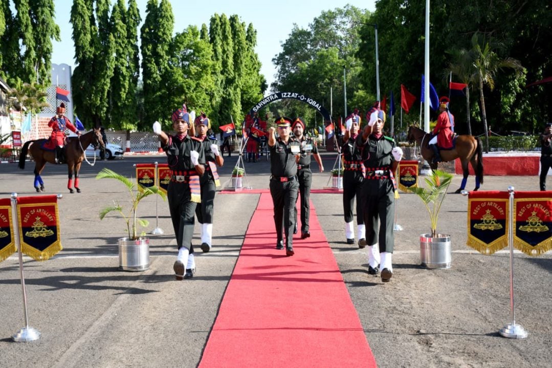 Officer at Ceremony