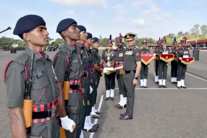 Officer with Agniveer