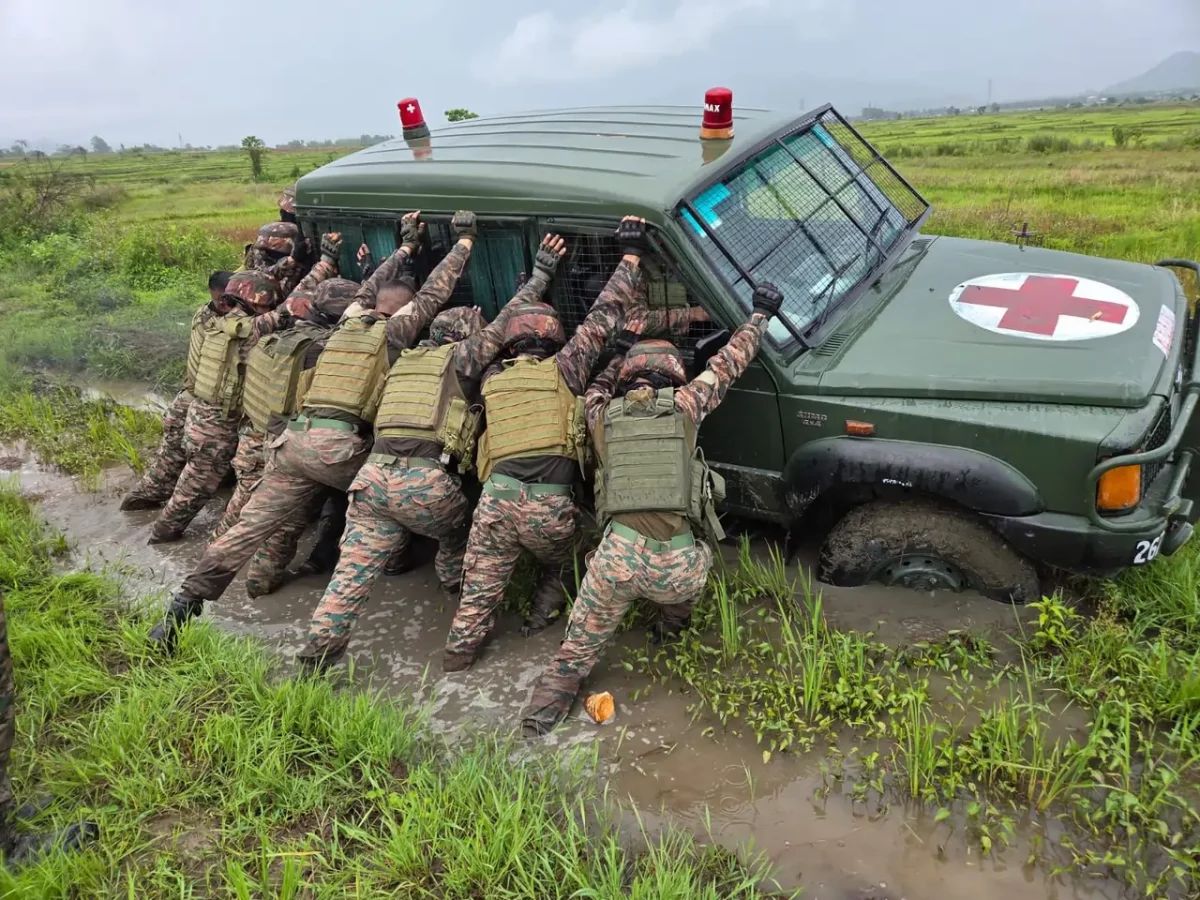 Officers Recovering Van