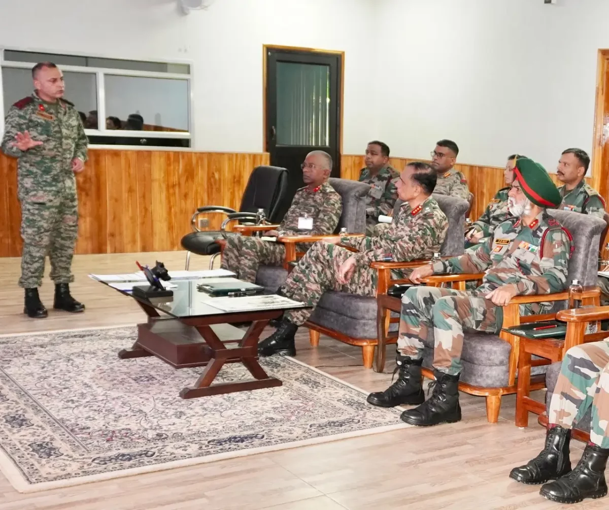 Officers Reviewing