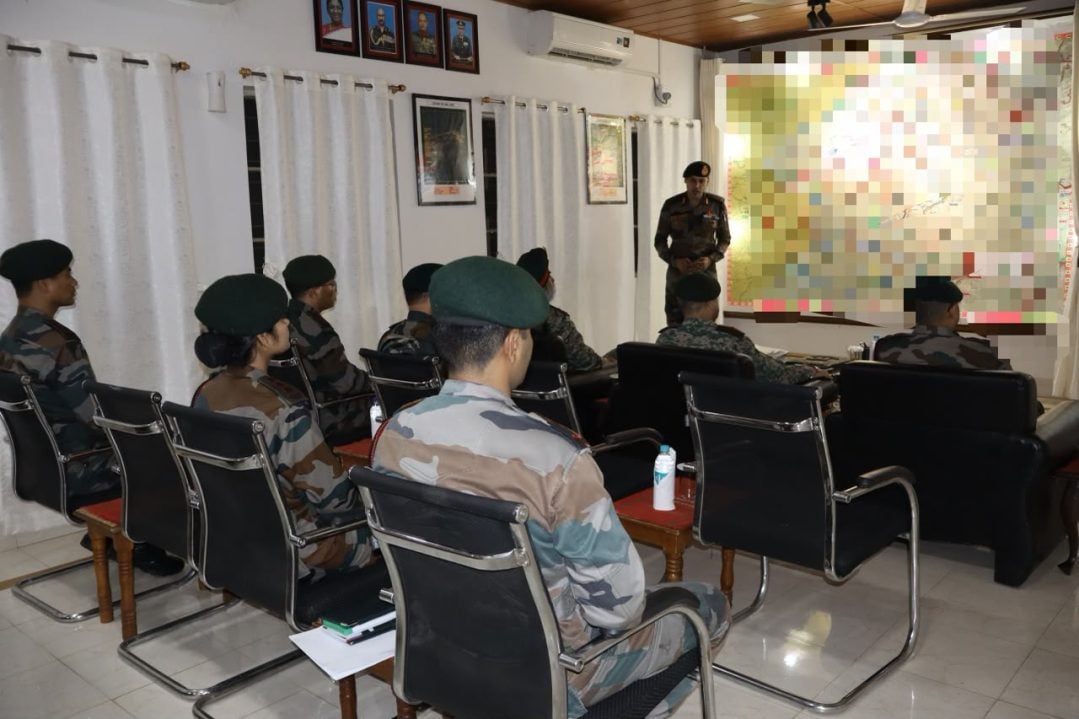 Officers Reviewing 7