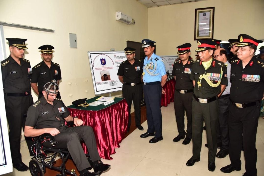 Officers Watching Equipment