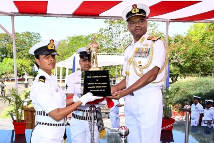 Sub Lieutenant Ahona Majumdar Creates History as First Woman Rotary-Wing Pilot to Win FOCINC(East) Trophy