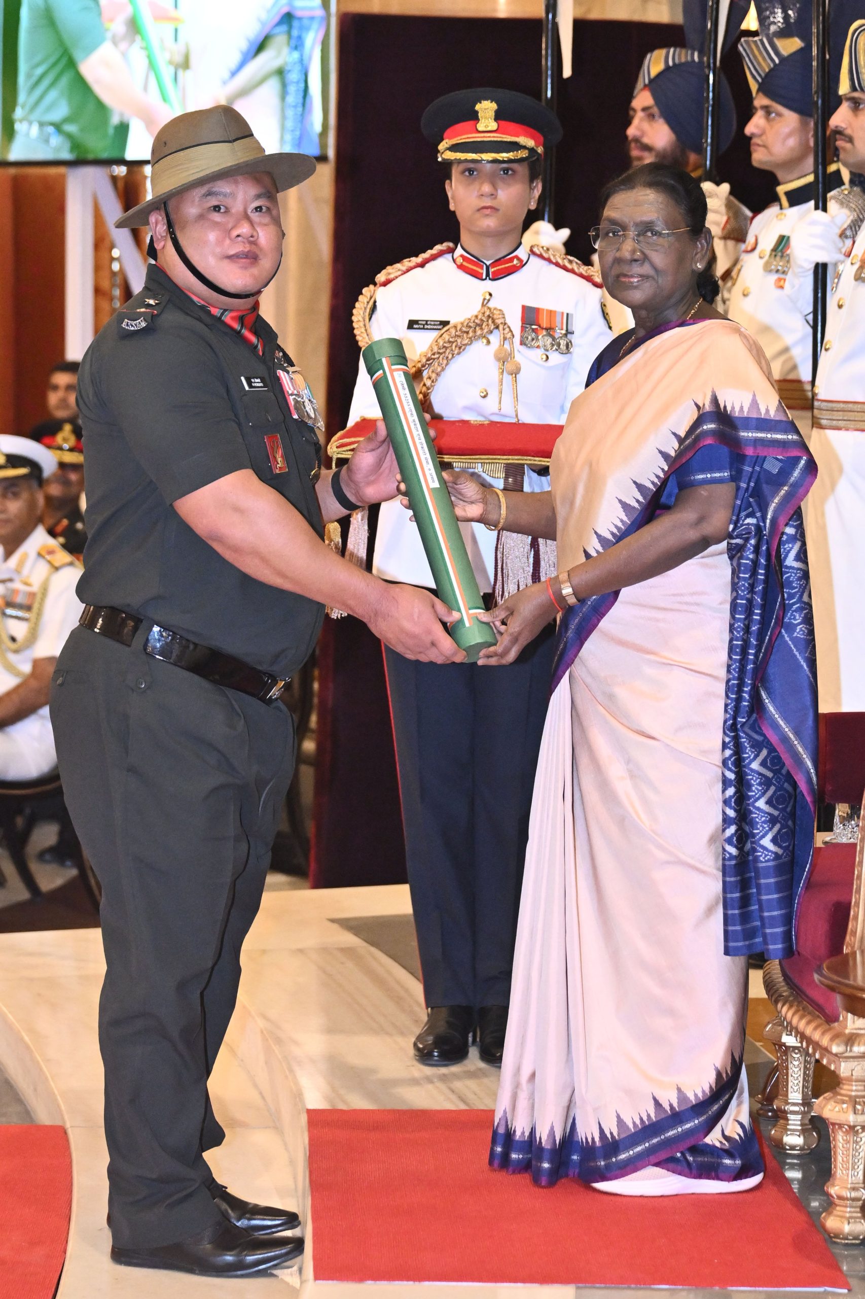 Subedar Atik Meet Subedar Hokato Hotozhe Sema: The First Paralympian Honoured with ...