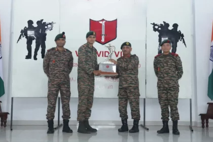 Trophy Being Given 2