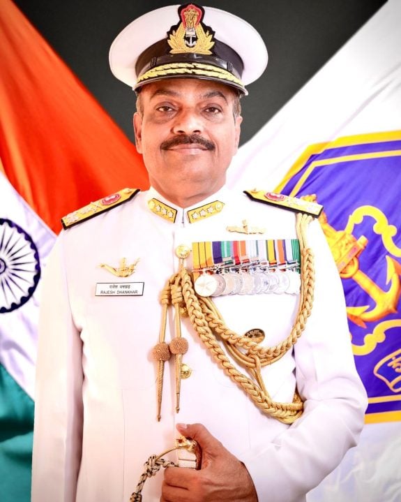 V Adm Rajesh Dhankar