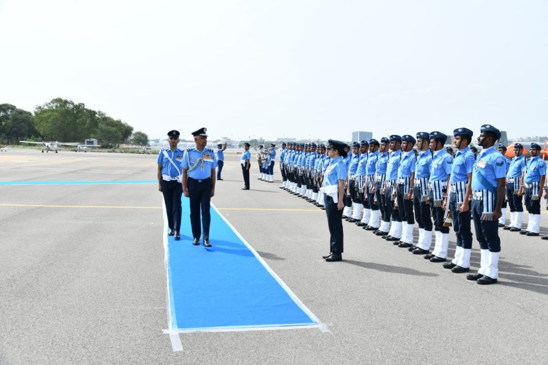 Air Marshal S Shrinivas at Ceremony