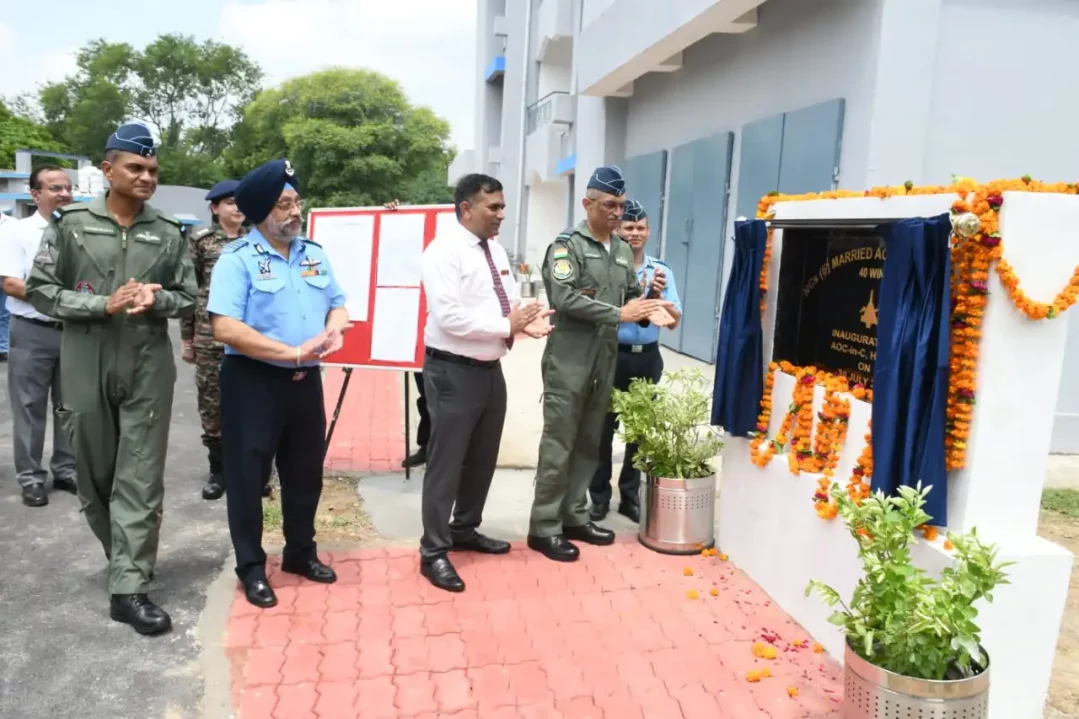 Air Mshl Tarun Chaudhry Inaugrating