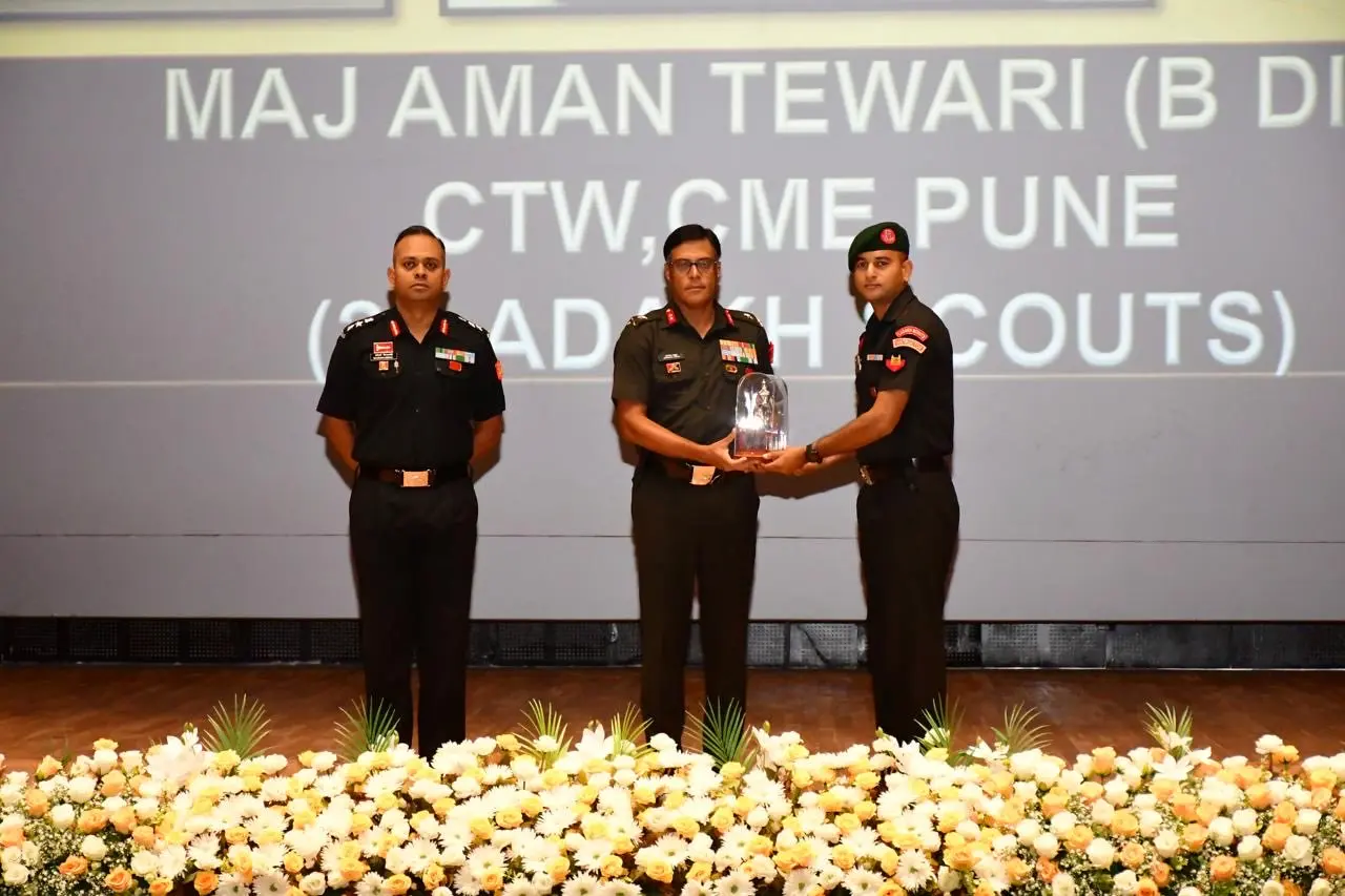 Award Being Given 1
