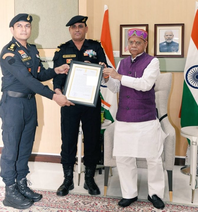 Award Being Given