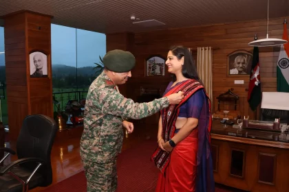 Dr Sonika Dagar Being Commended