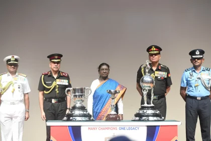 President Droupadi Murmu Unveils Durand Cup 2026 Trophies at Rashtrapati Bhavan