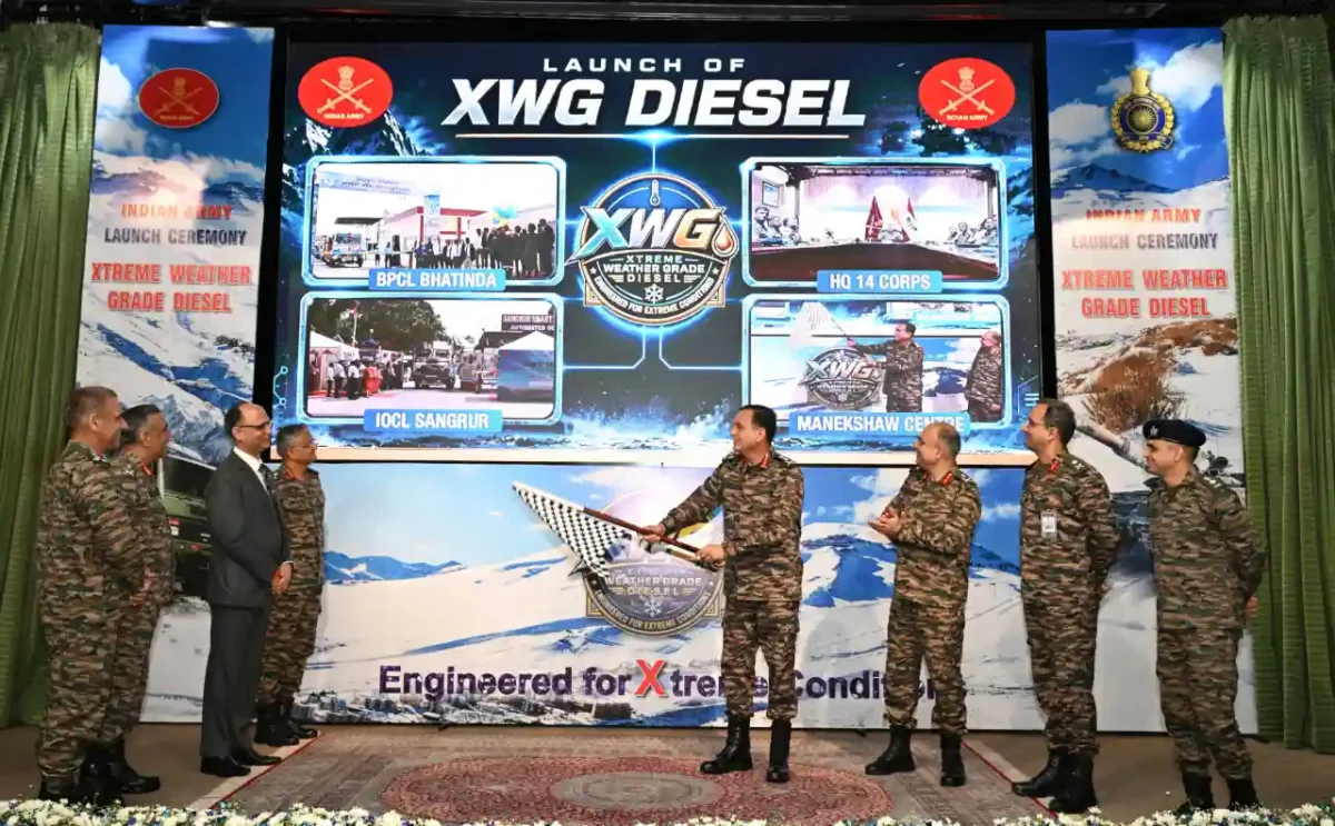 Gen Dhiraj Seth Inaugrating