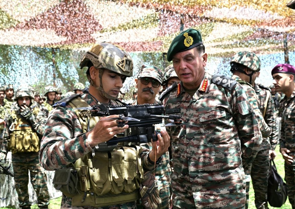 General Dhiraj Seth Reviewing