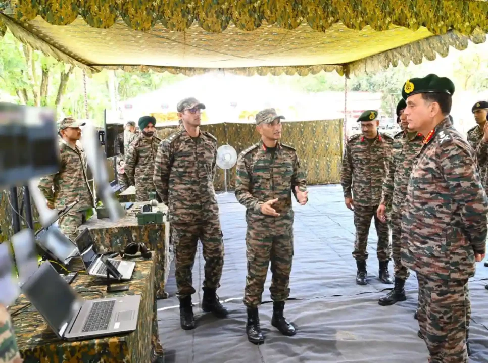 General Dhiraj Seth Reviewing
