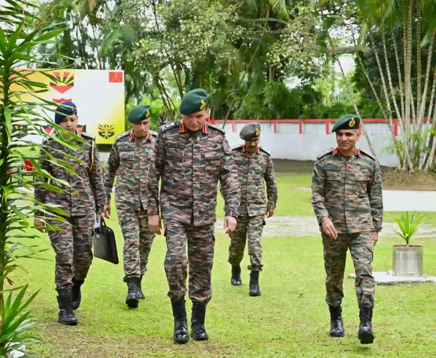 General Dhiraj Seth Walking