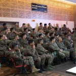 Higher Command Course Student Officers Visit White Knight Corps Headquarters for Operational Insights
