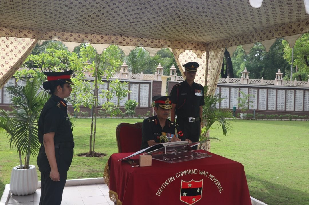 Lieutenant General Ajay Kumar Signing