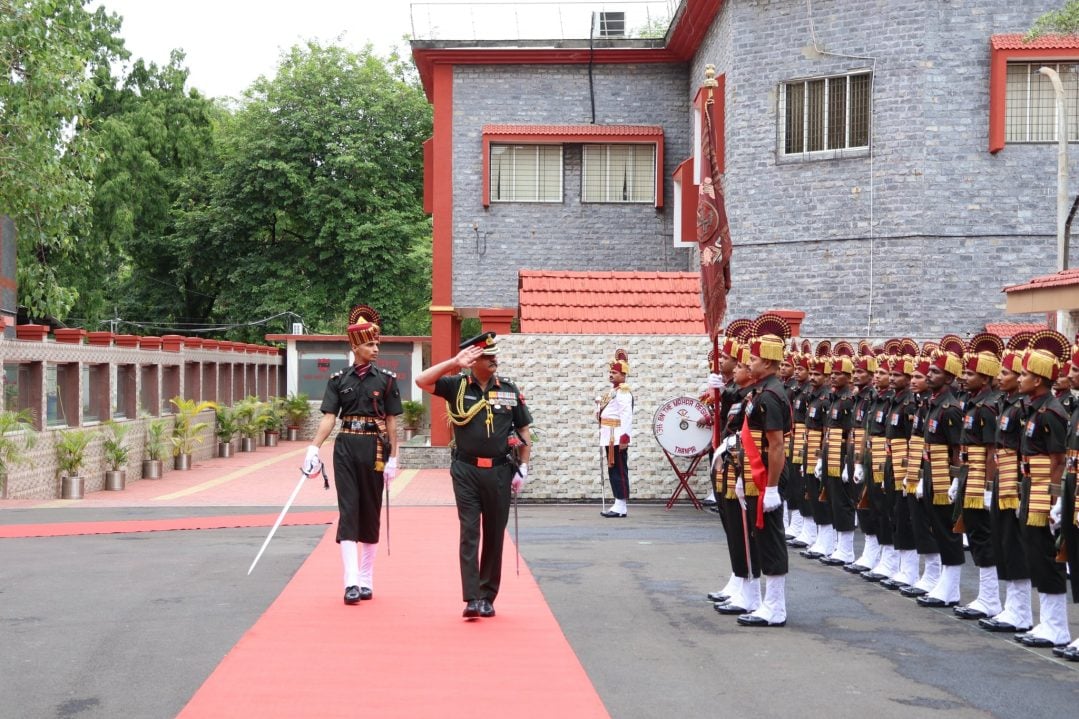 Lieutenant General Rajesh Pushkar at Ceremony