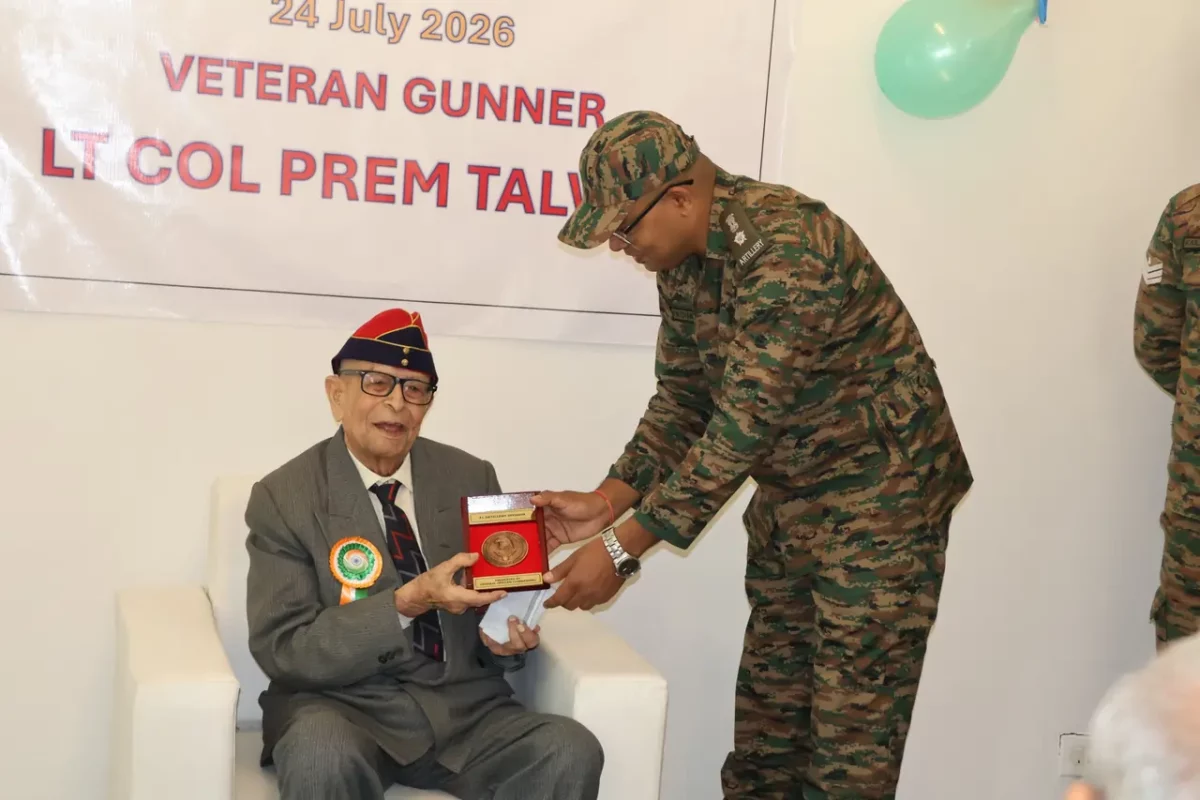 Indian Army Honours Lt Col Prem Prakash Talwar on His 100th Birthday