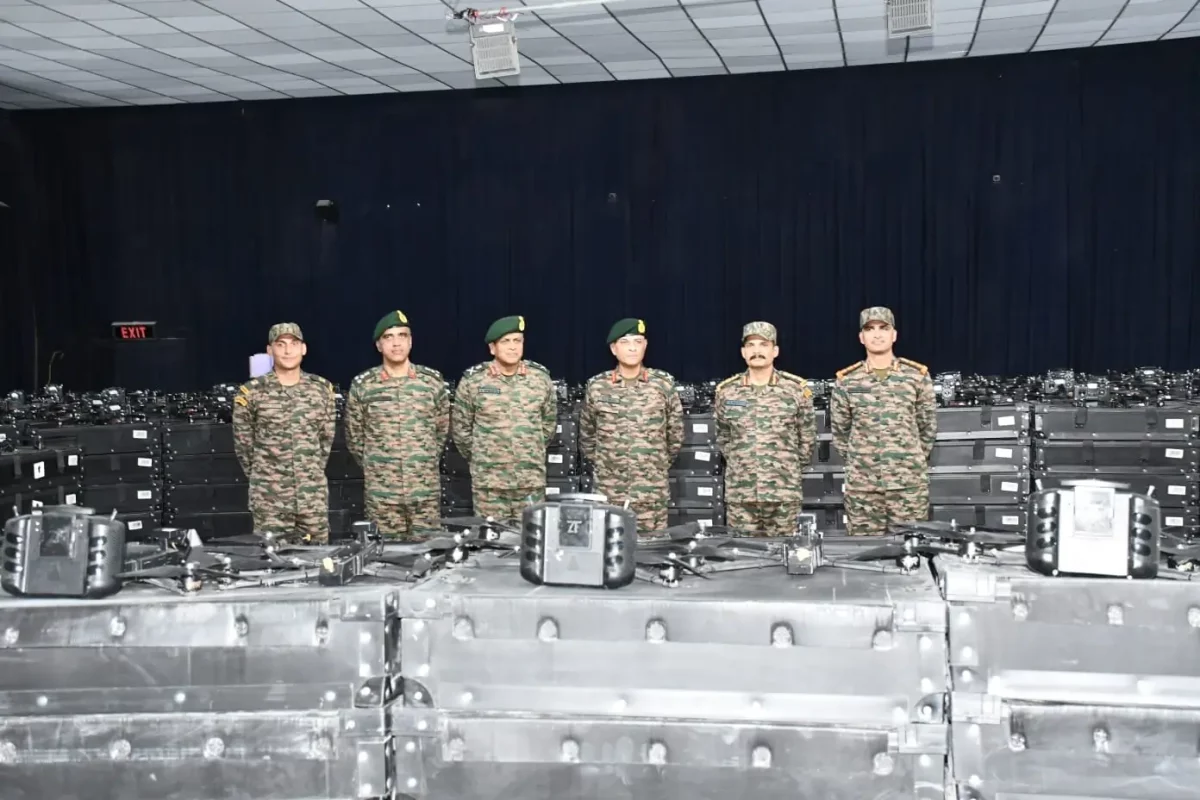 Lt Gen Anindya Sengupta Reviews Technology-Driven Capability Development of Tripeak Brigade