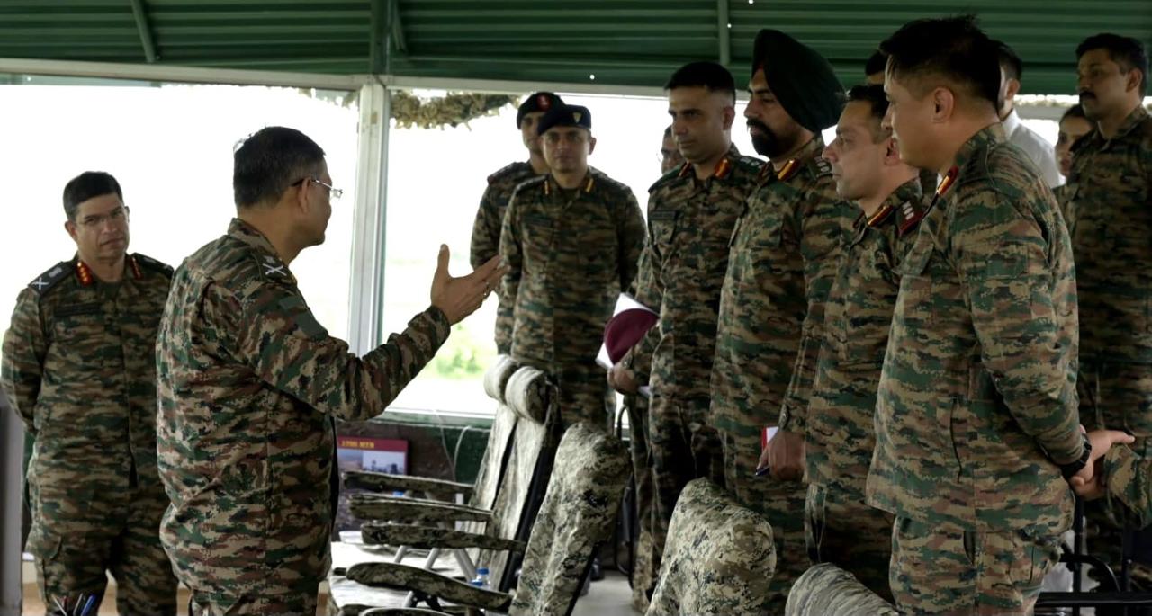Lt Gen Pushpendra Singh Talking