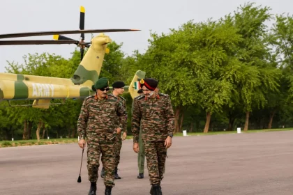 Lt Gen Rajesh Pushkar Walking 1