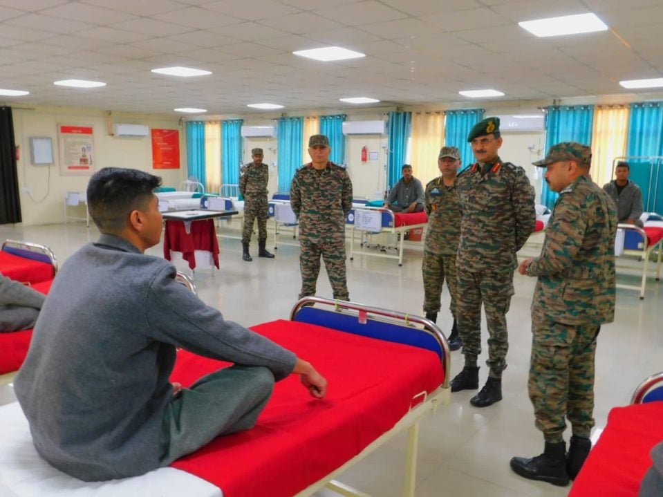 Lt Gen VPS Kaushik Interacting