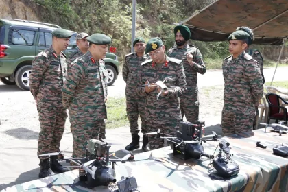 Major General Amaresh Gunjan Reviews Operational Readiness of Infantry Battalion Under Golden Key Division