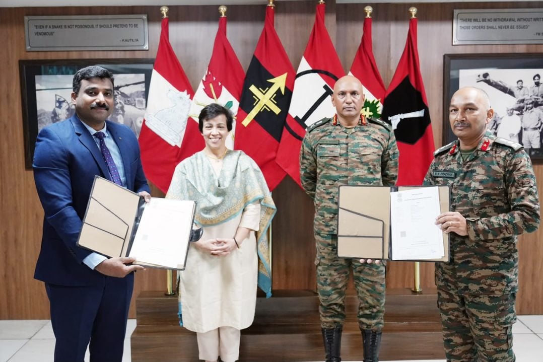 MoUs Being Shown