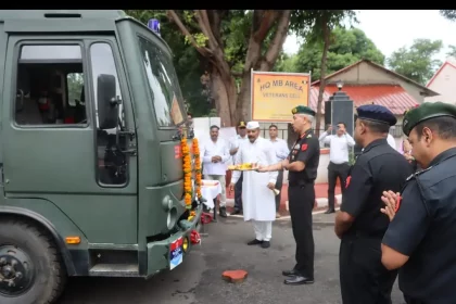 Officer Inaugrating