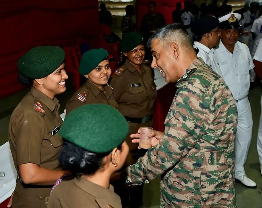 Officer Interacting