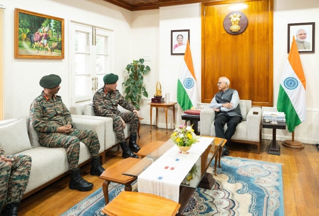 Officers Discussing