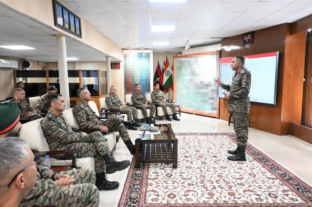 Officers Reviewing