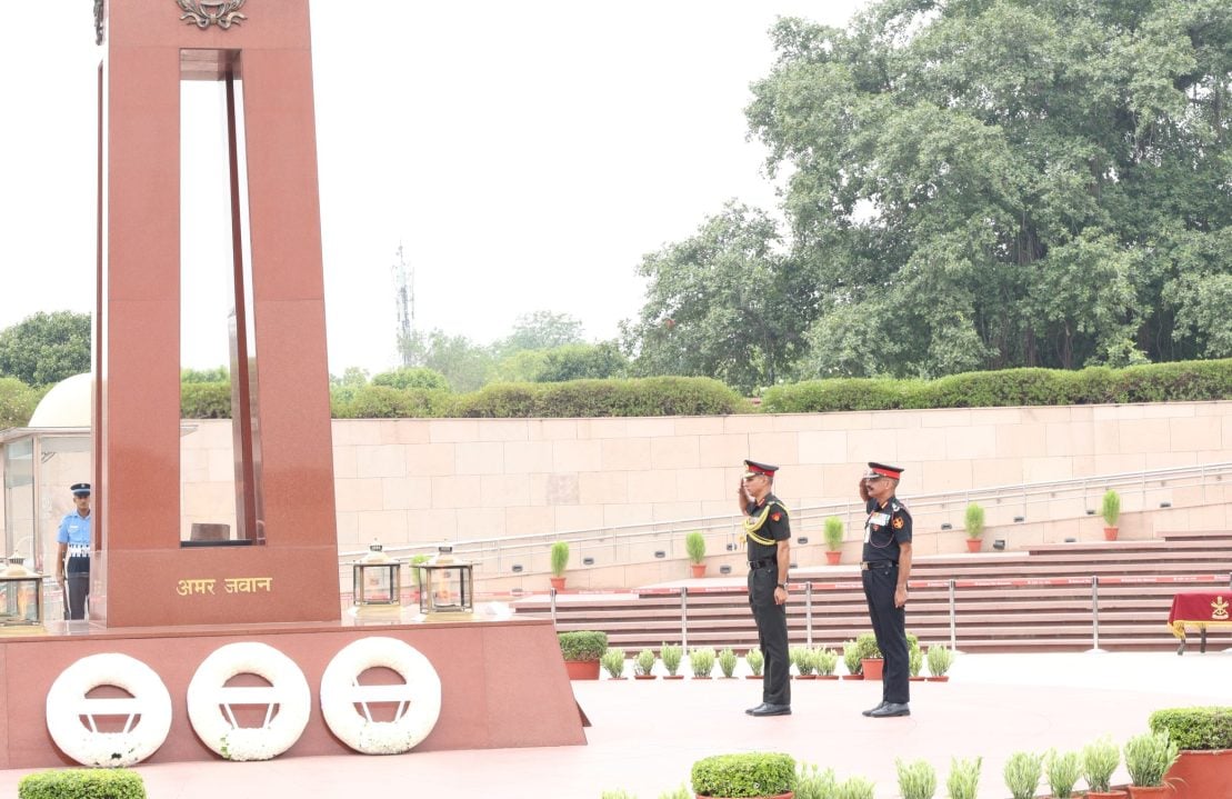 Officers Saluting 2