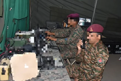 Officers Using Technology