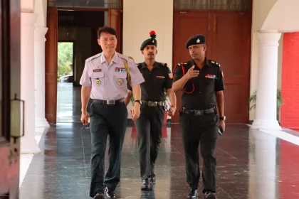 Officers Walking