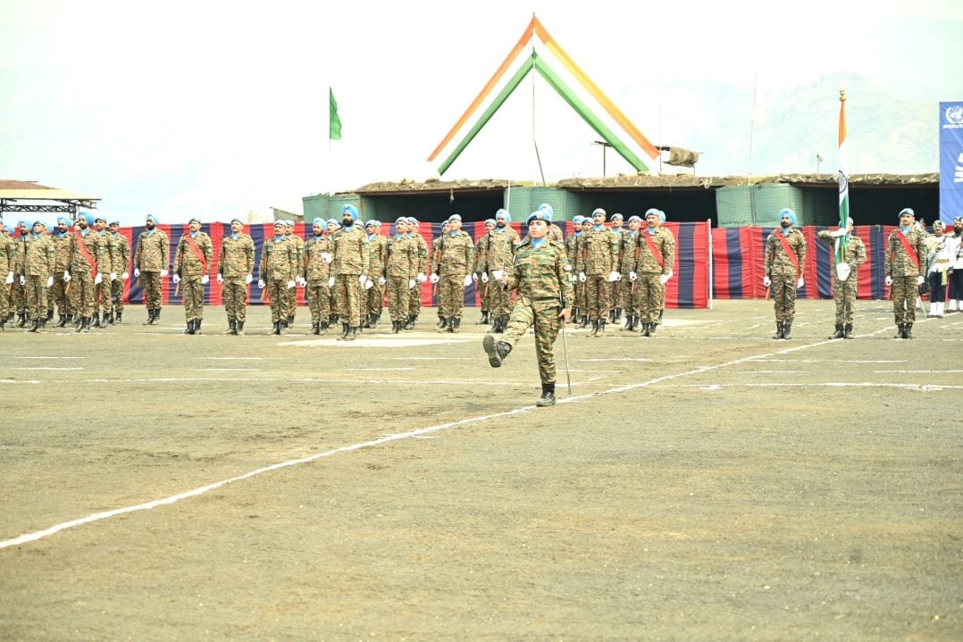 Officers in Parade