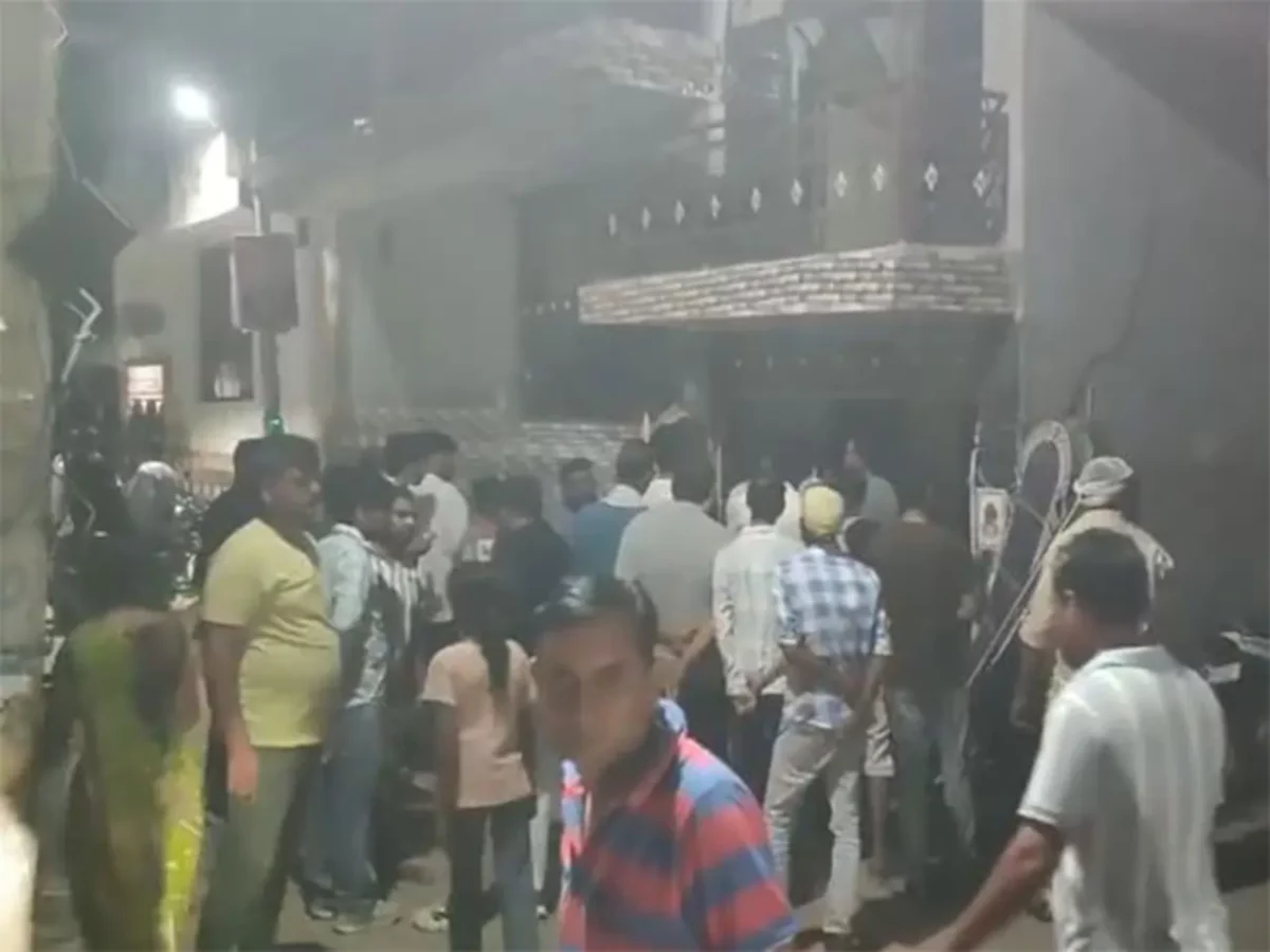 People Outside House