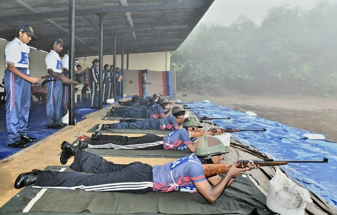 Rifle Being Used