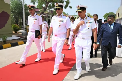Vice Admiral Sanjay Bhalla Calls on Army Chief General Dhiraj Seth to Strengthen Joint Operational Preparedness