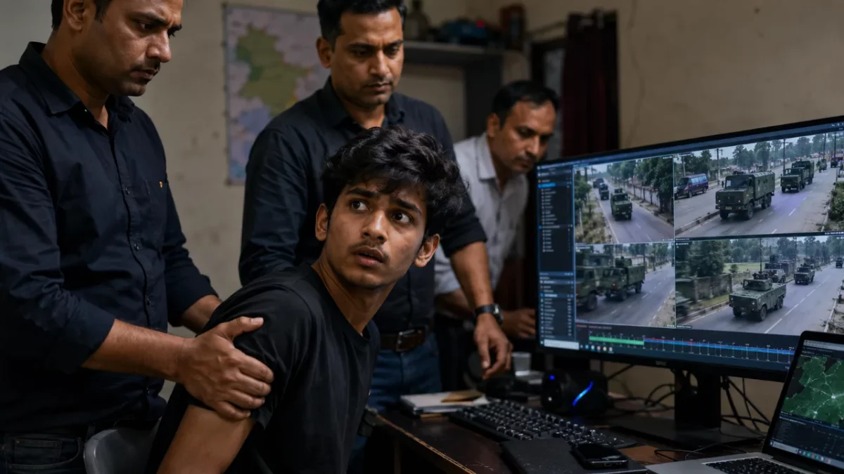 20-Year-Old Arrested for Allegedly Giving Pakistan Live CCTV Feed of Indian Army Movements