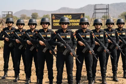 AI Image of Women in NSG Uniform