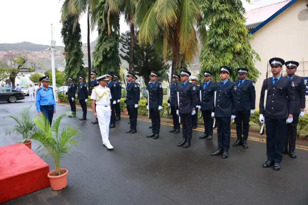 Adm Krishna Swaminathan in Ceremony