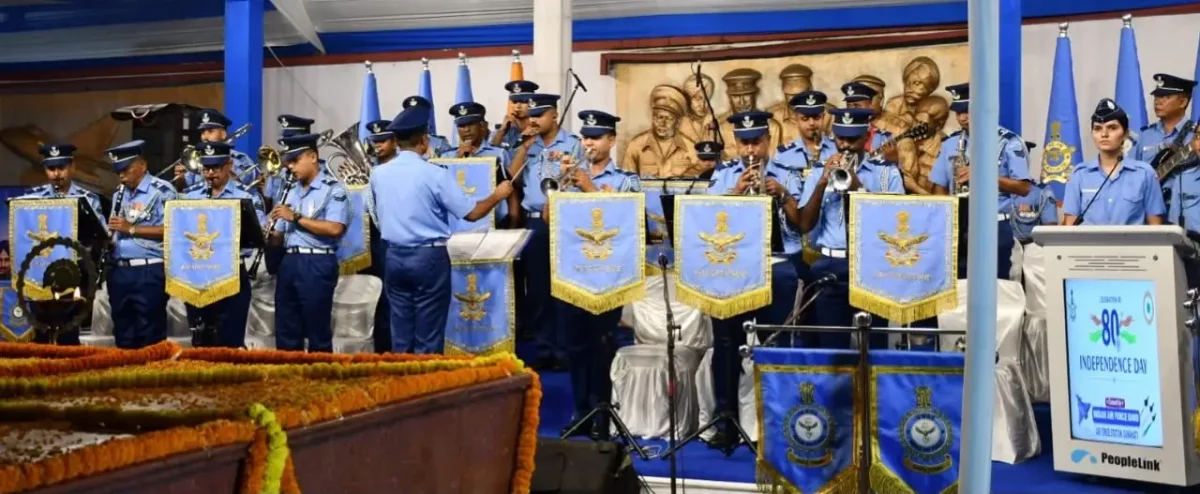 Air Force Band Performing