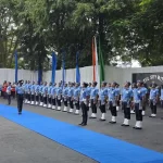 Air Marshal S Sivakumar at Guard of Honour